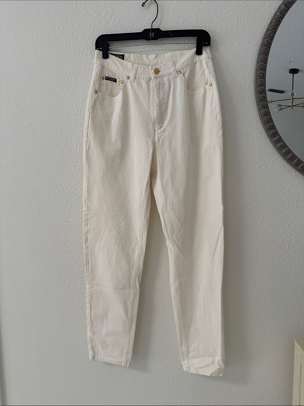 Escada Sport Cream Denim Jeans